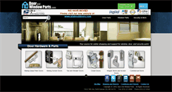 Desktop Screenshot of doorandwindowparts.com